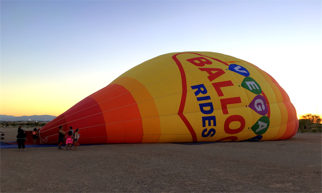 Hot Air Ballooning in Las Vegas